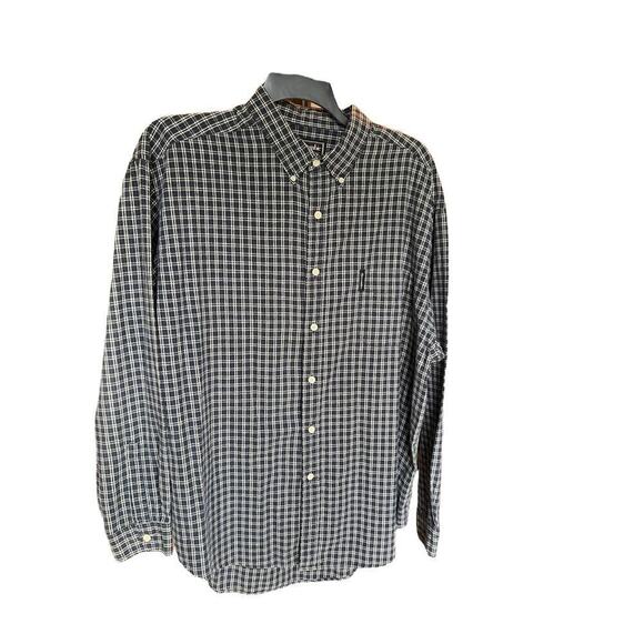 Abercrombie and Fitch Long-sleeved Men’s Plaid Shirt, Green/Yellow/Blue, XL - Picture 1 of 4